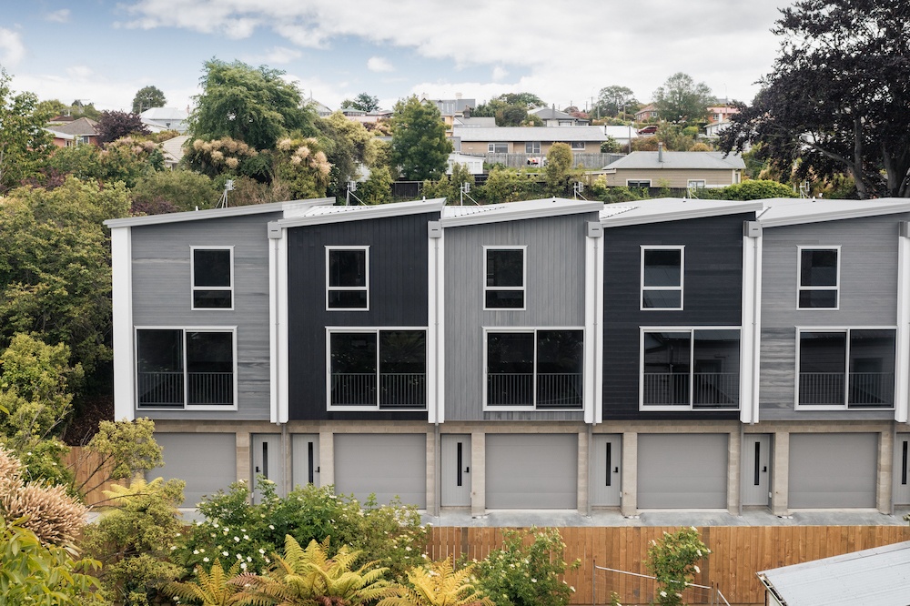 Exterior of property developments by TGC Homes in Dunedin