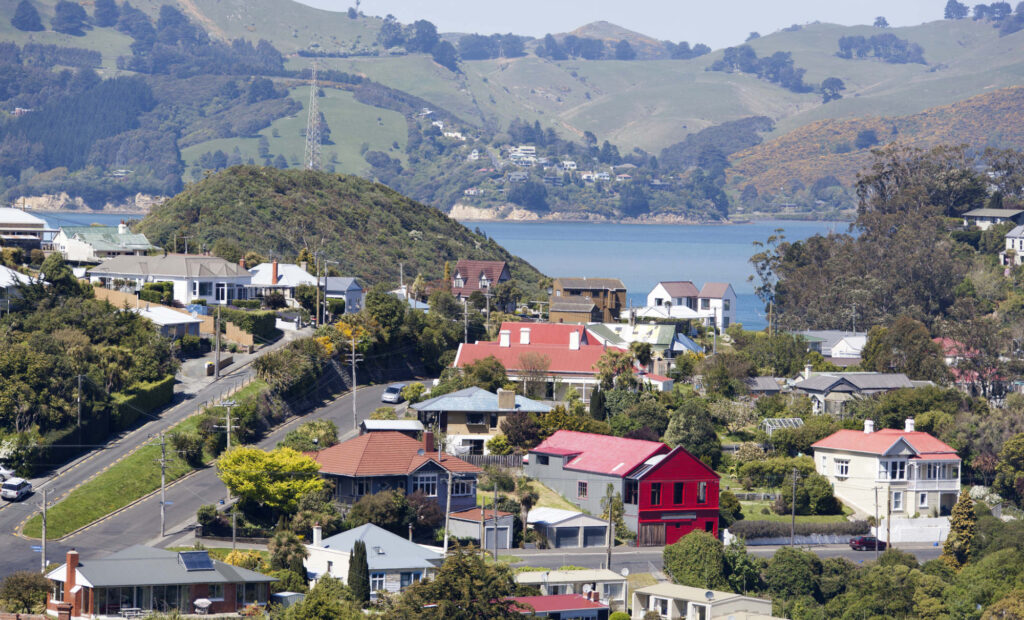 Dunedin houses in Port Chalmers